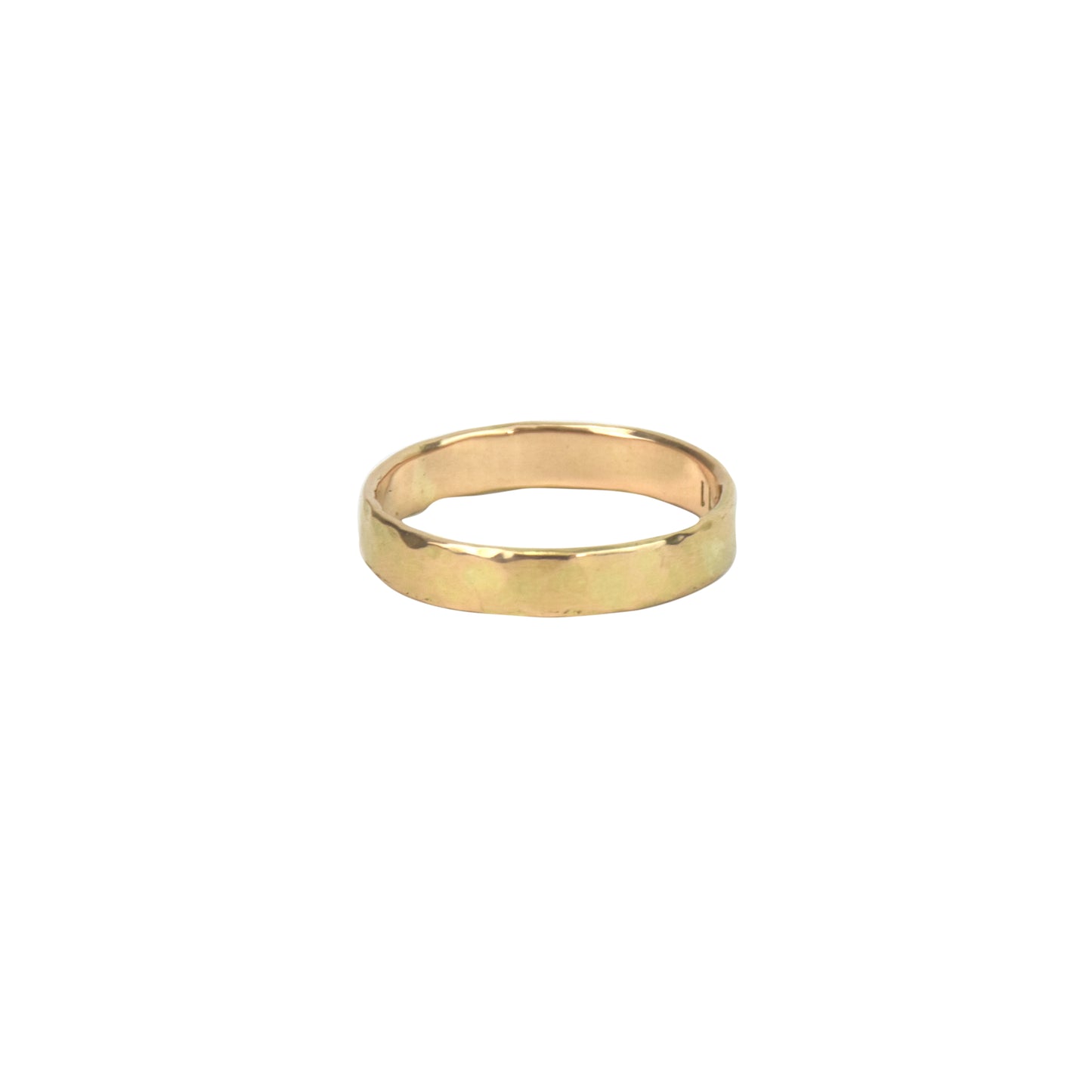 Aliança Martelada Ouro 18k Personalizada
