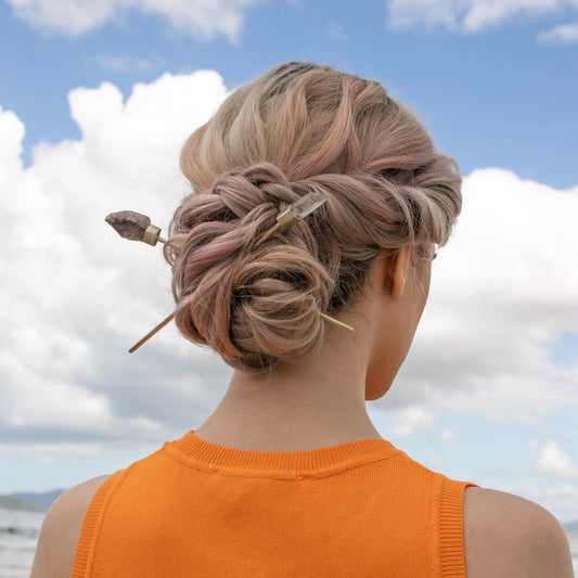 Palito de Cabelo Cristal