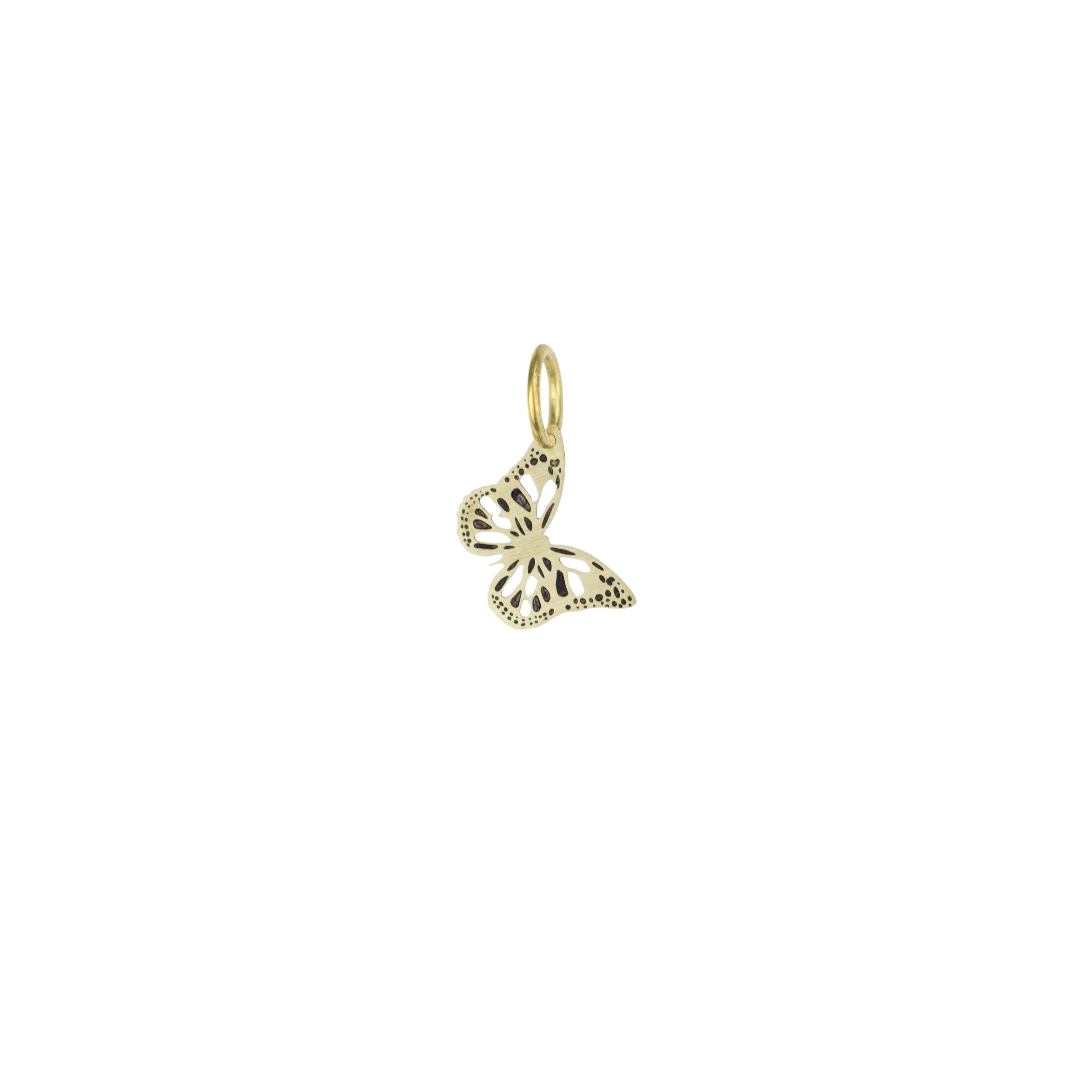 Pingente de folha, flor ou inseto para bracelete ou colar