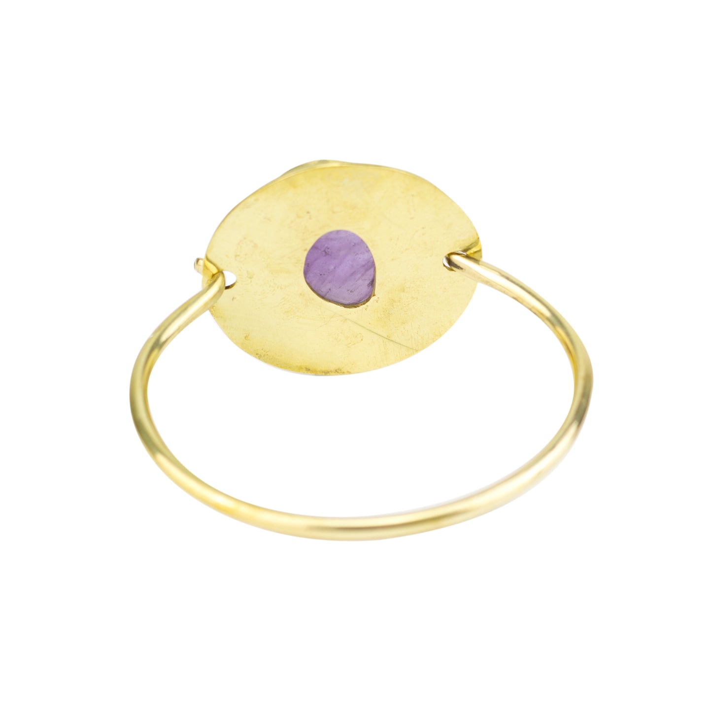 Bracelete Círculo e Ametista