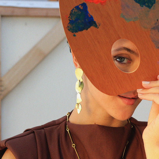 Brinco Gotas de Tinta