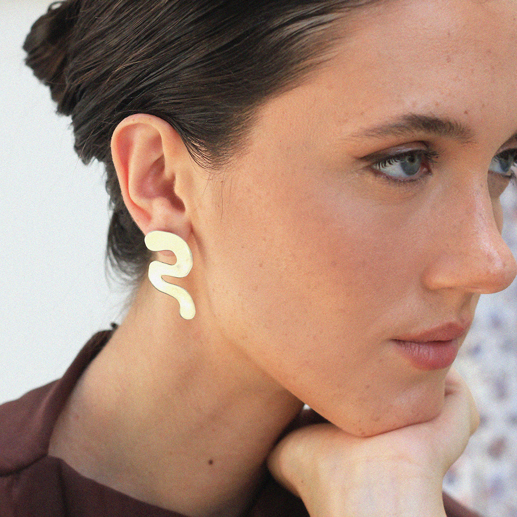 Brinco Hilda Prata 950