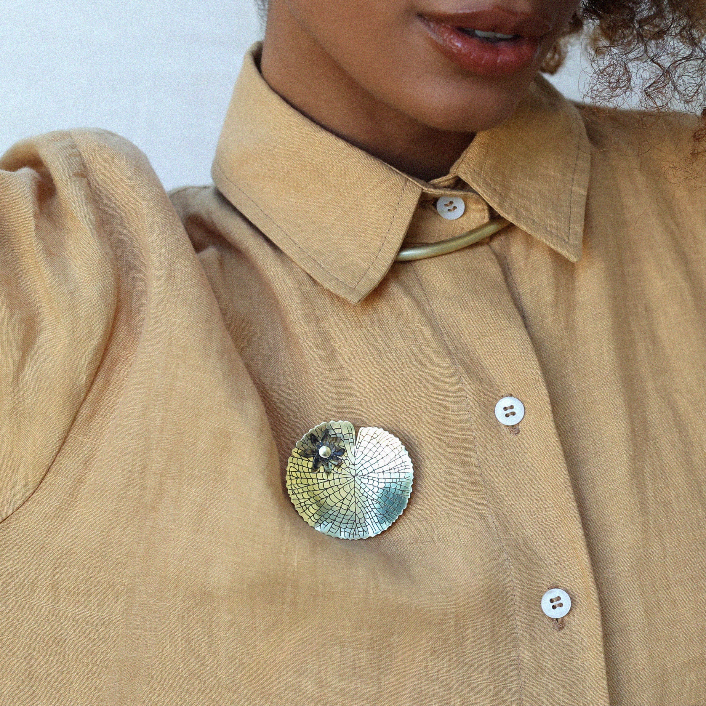 Broche Vitória Régia