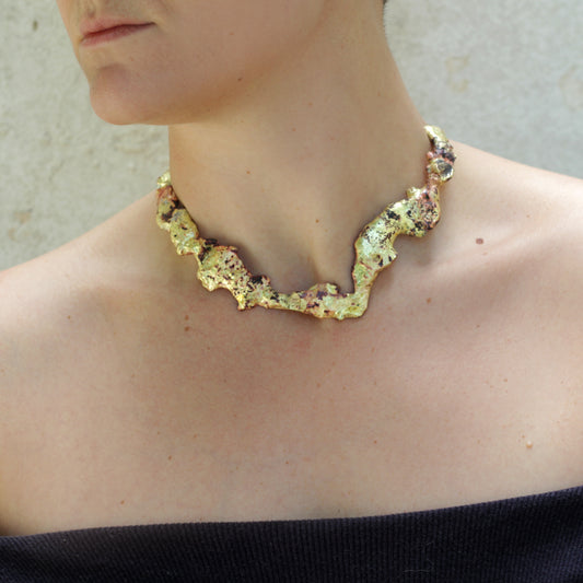 Choker Derretido Upcycling