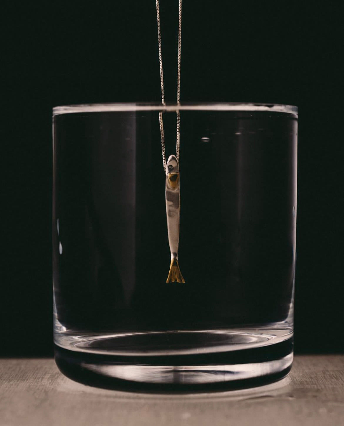 Colar Peixe Lanterna