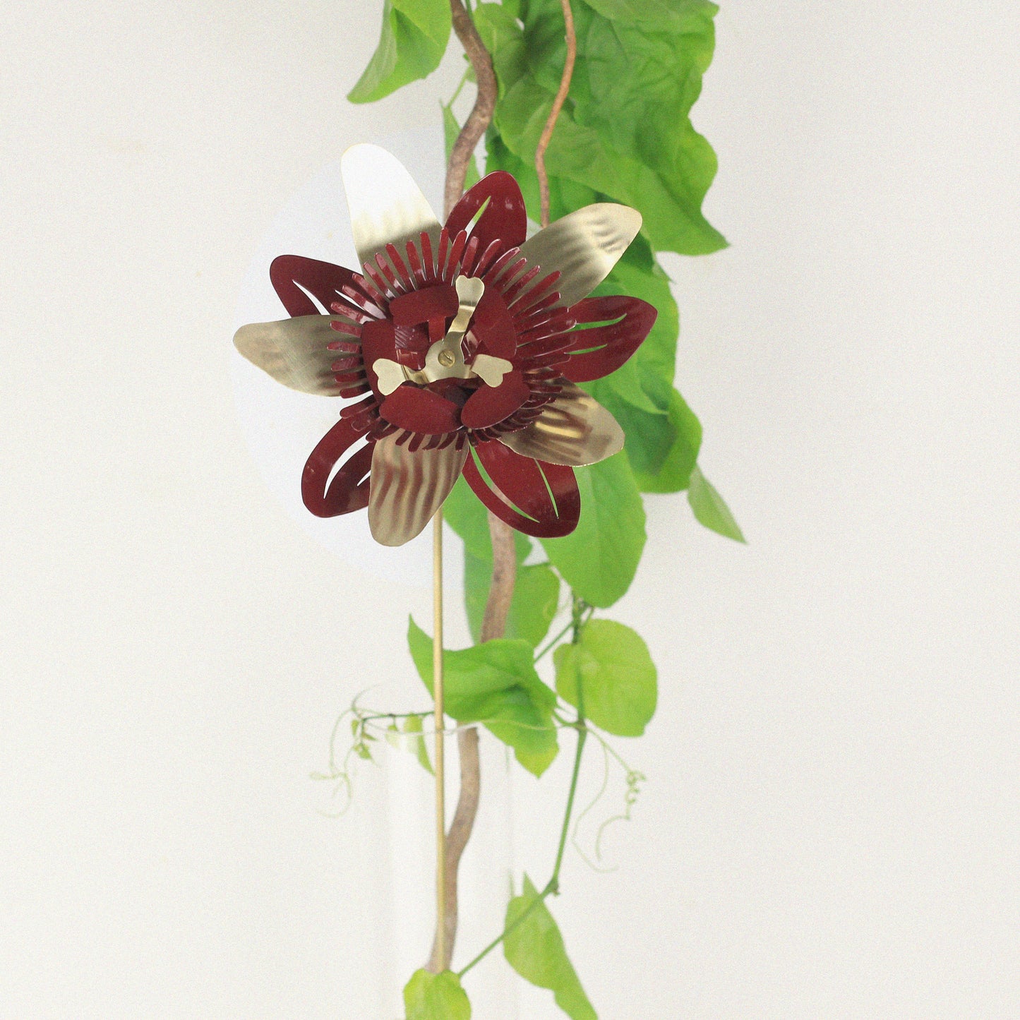 Flor de Vaso Maracujá Vermelha