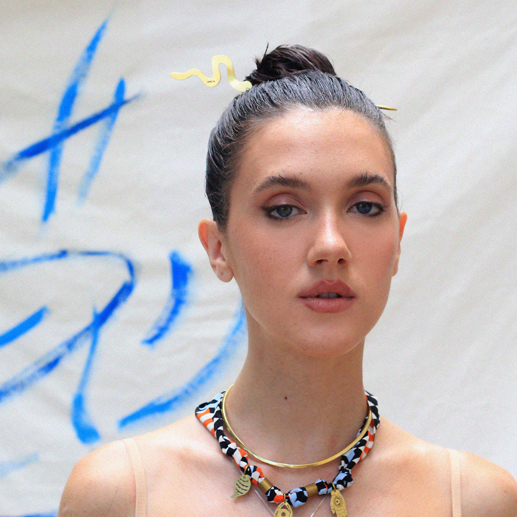 Palito de Cabelo Pincelada