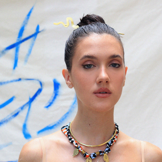 Palito de Cabelo Pincelada