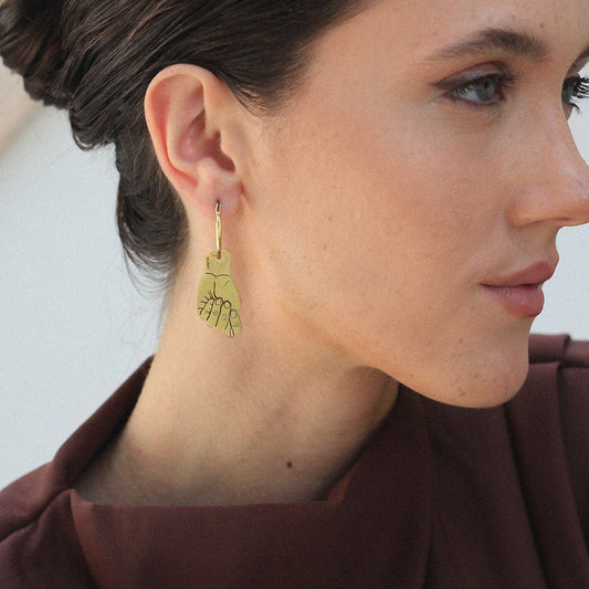 Pingente de argola Figa