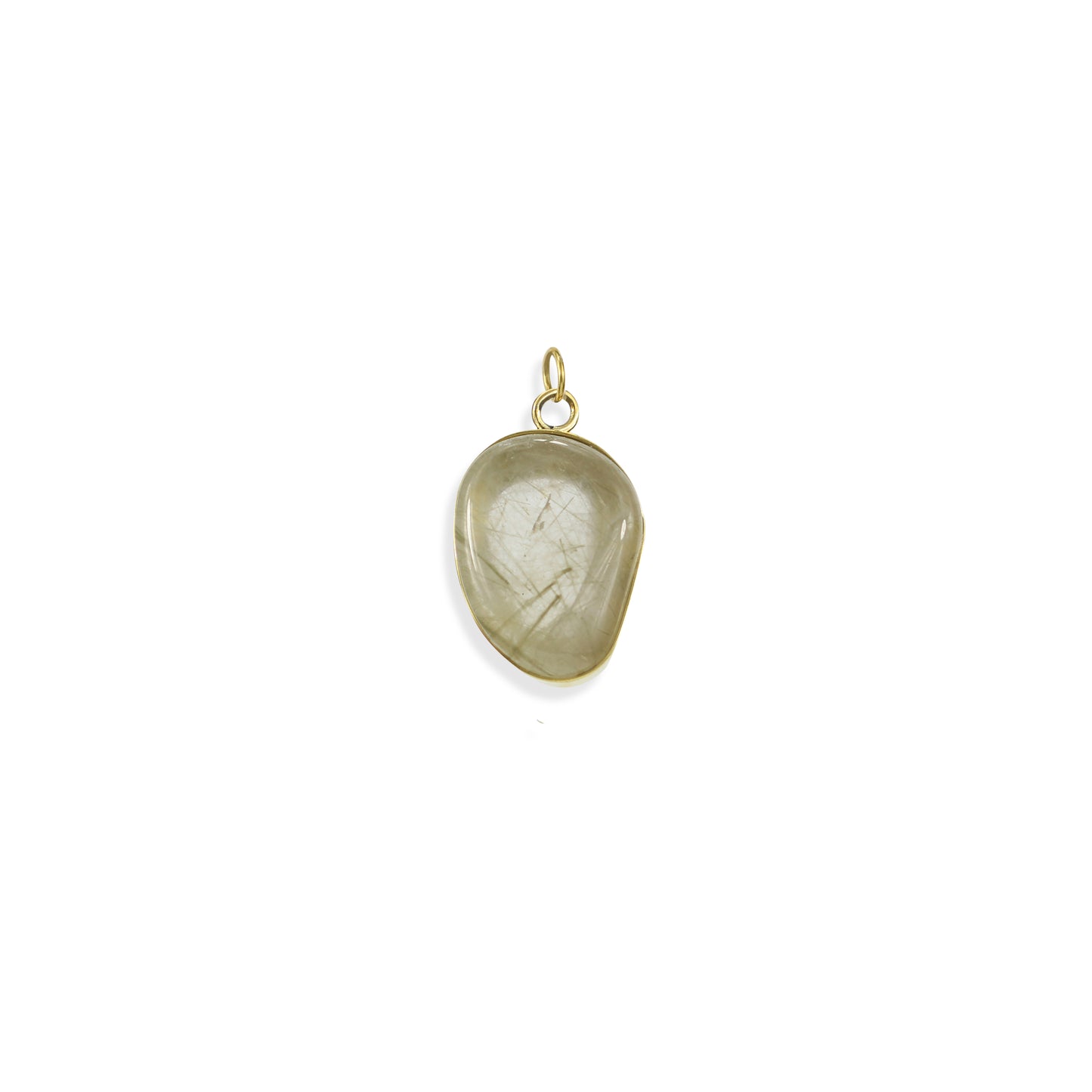 Pingente Quartzo Rutilado Oval