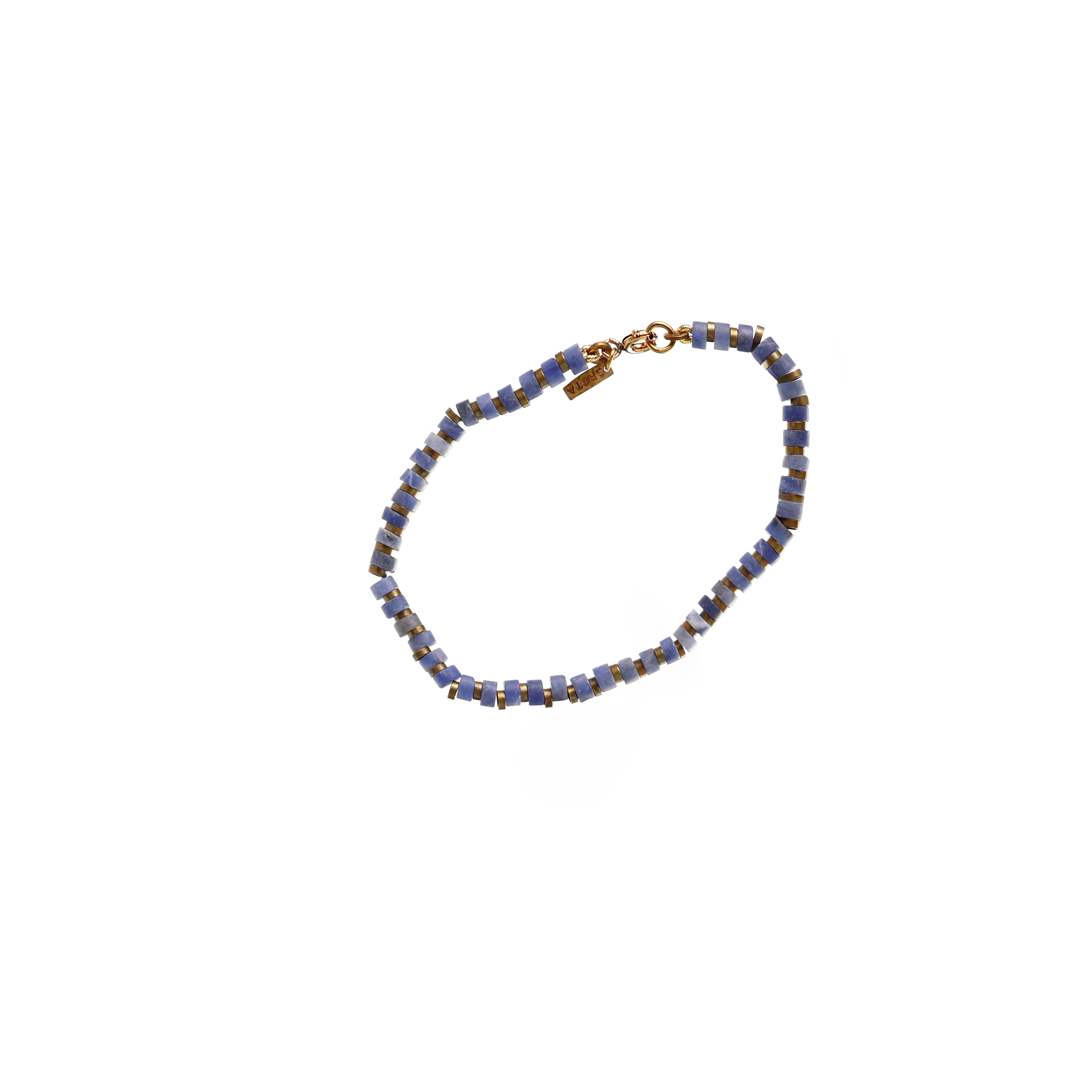 Pulseira Contas Sodalita