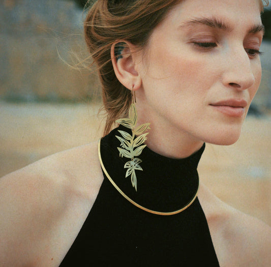 Brinco Cacho de Helicônia