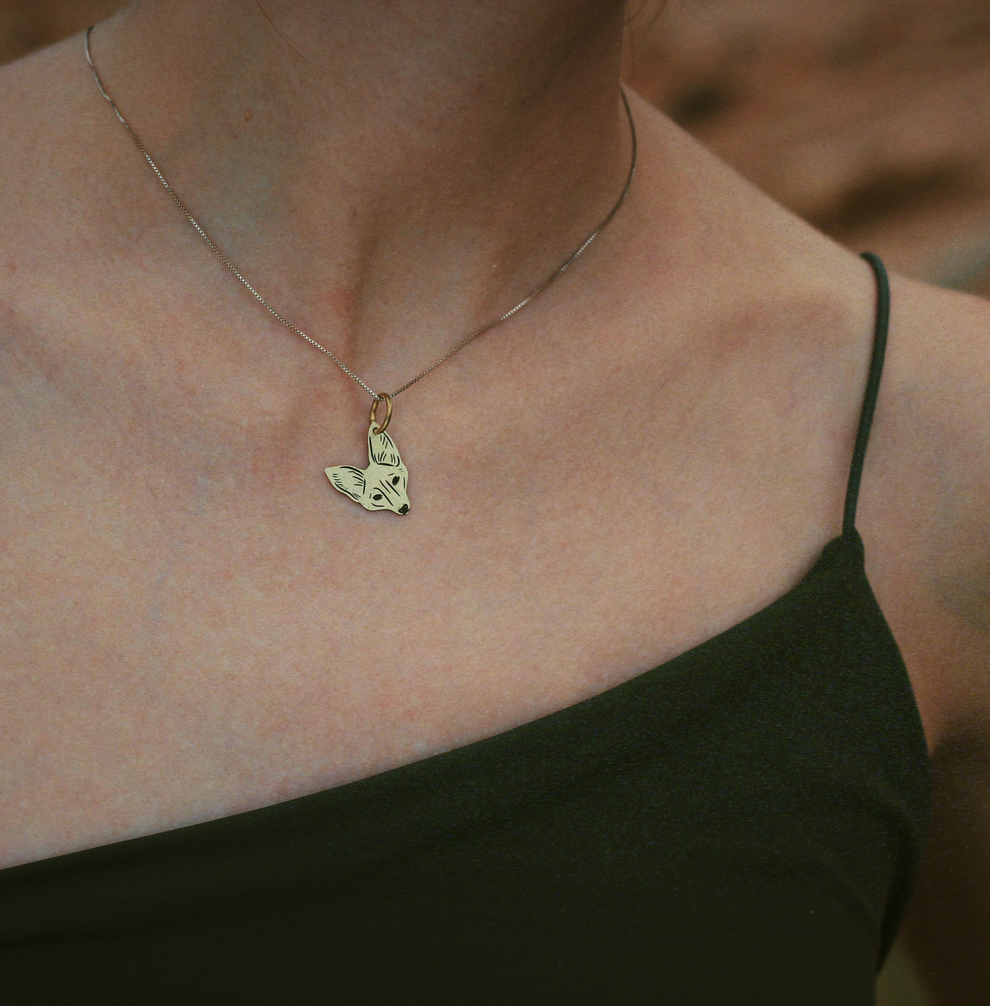 Pingente Lobo Guará para bracelete e colar