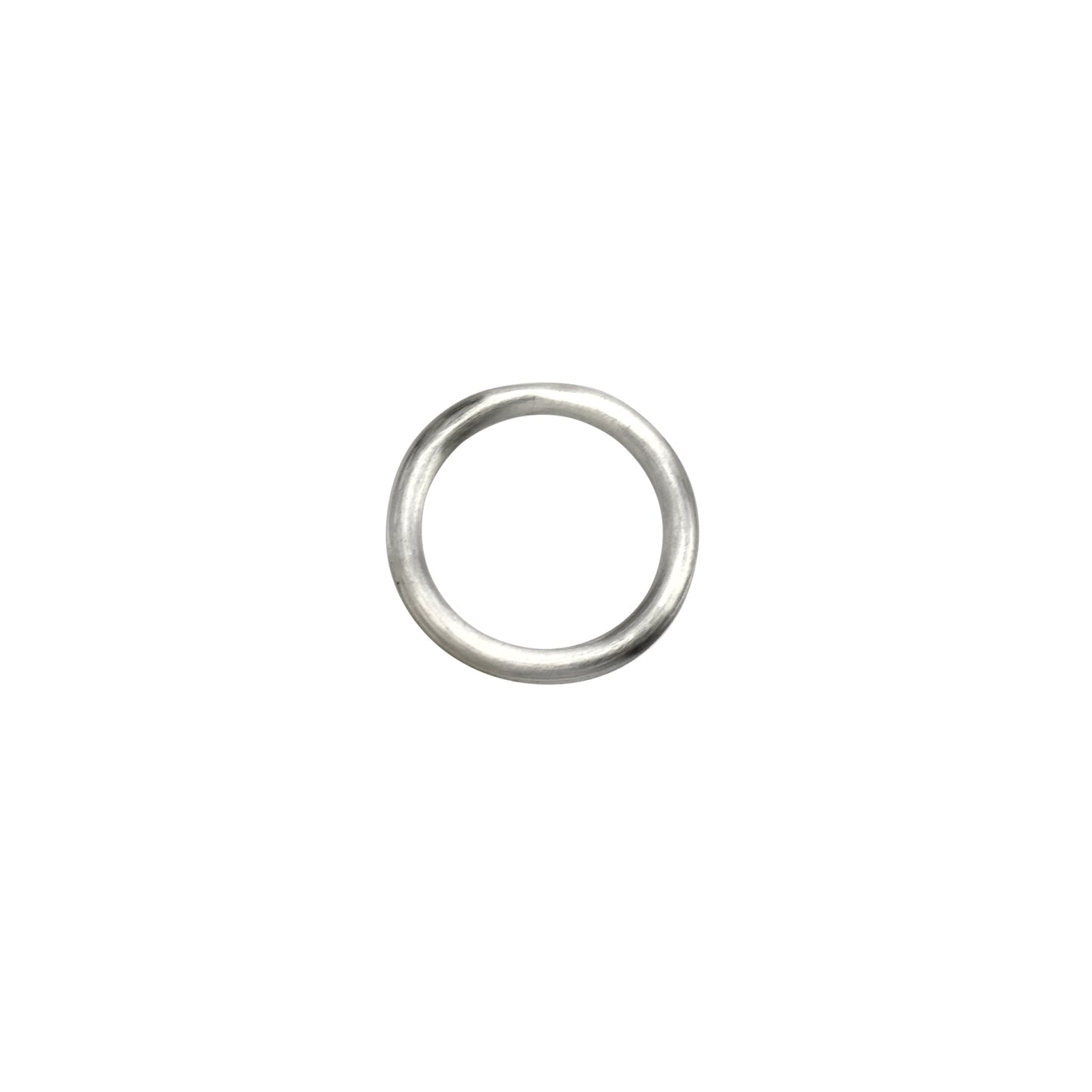 Anel Prata com Diamante Negro