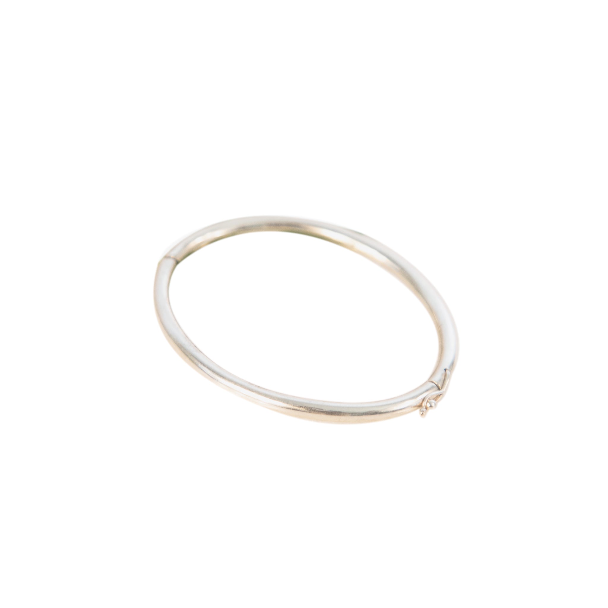 Bracelete de prata com fecho