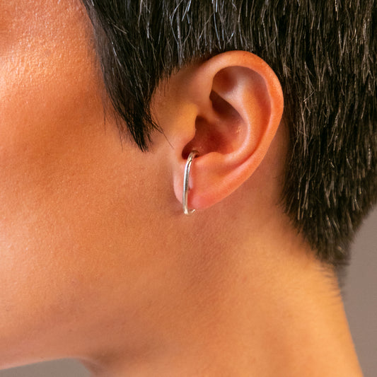 Brinco Cuff de Prata