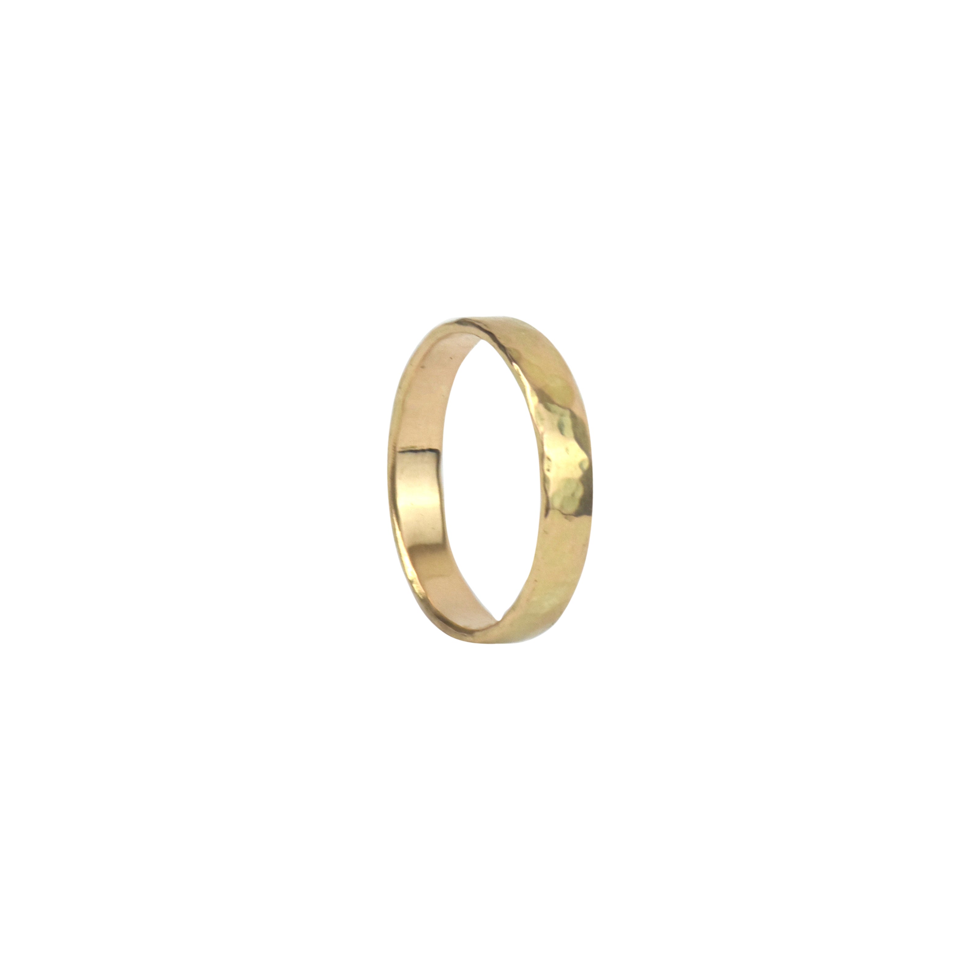 Aliança Martelada Ouro 18k Personalizada