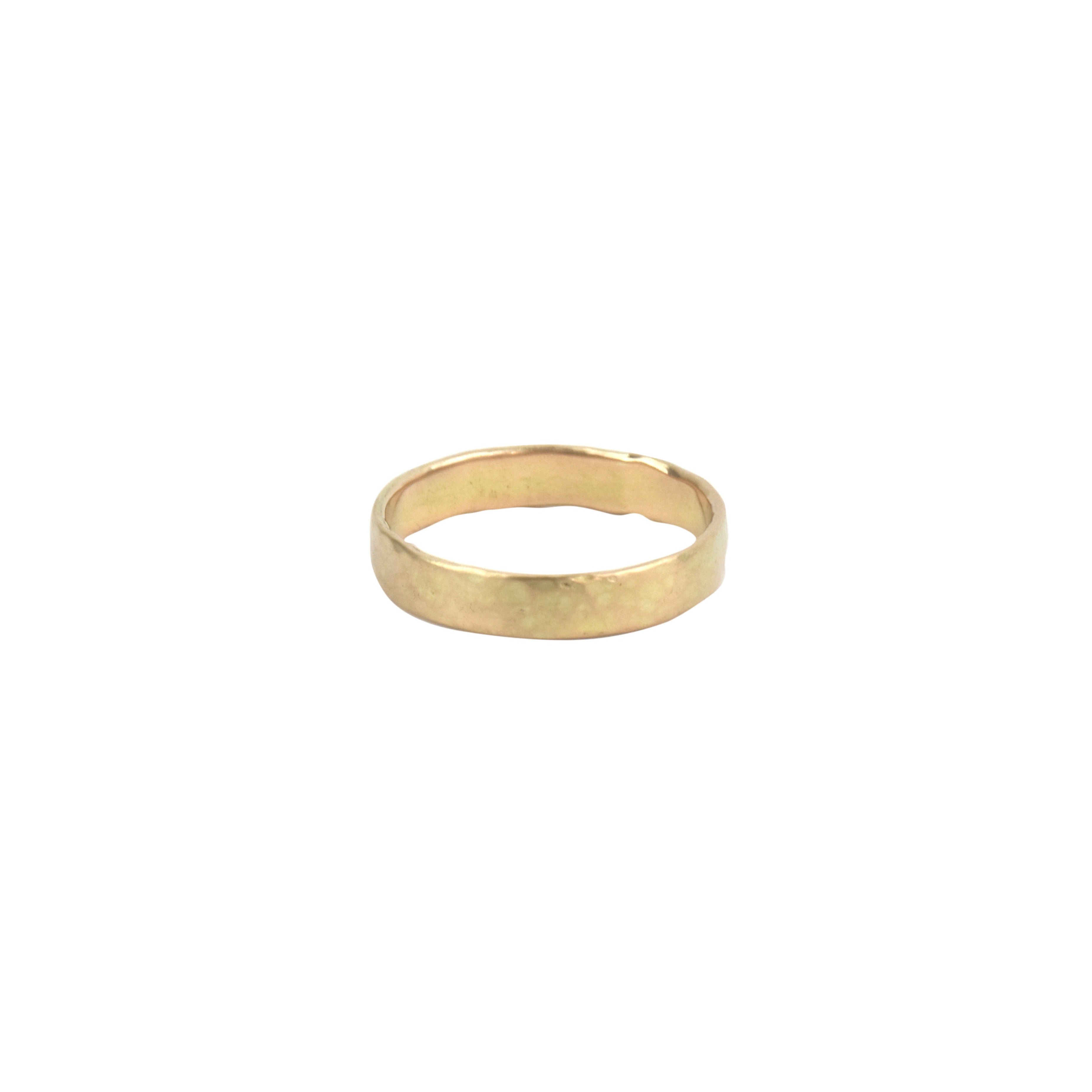Aliança Martelada Ouro 18k Personalizada