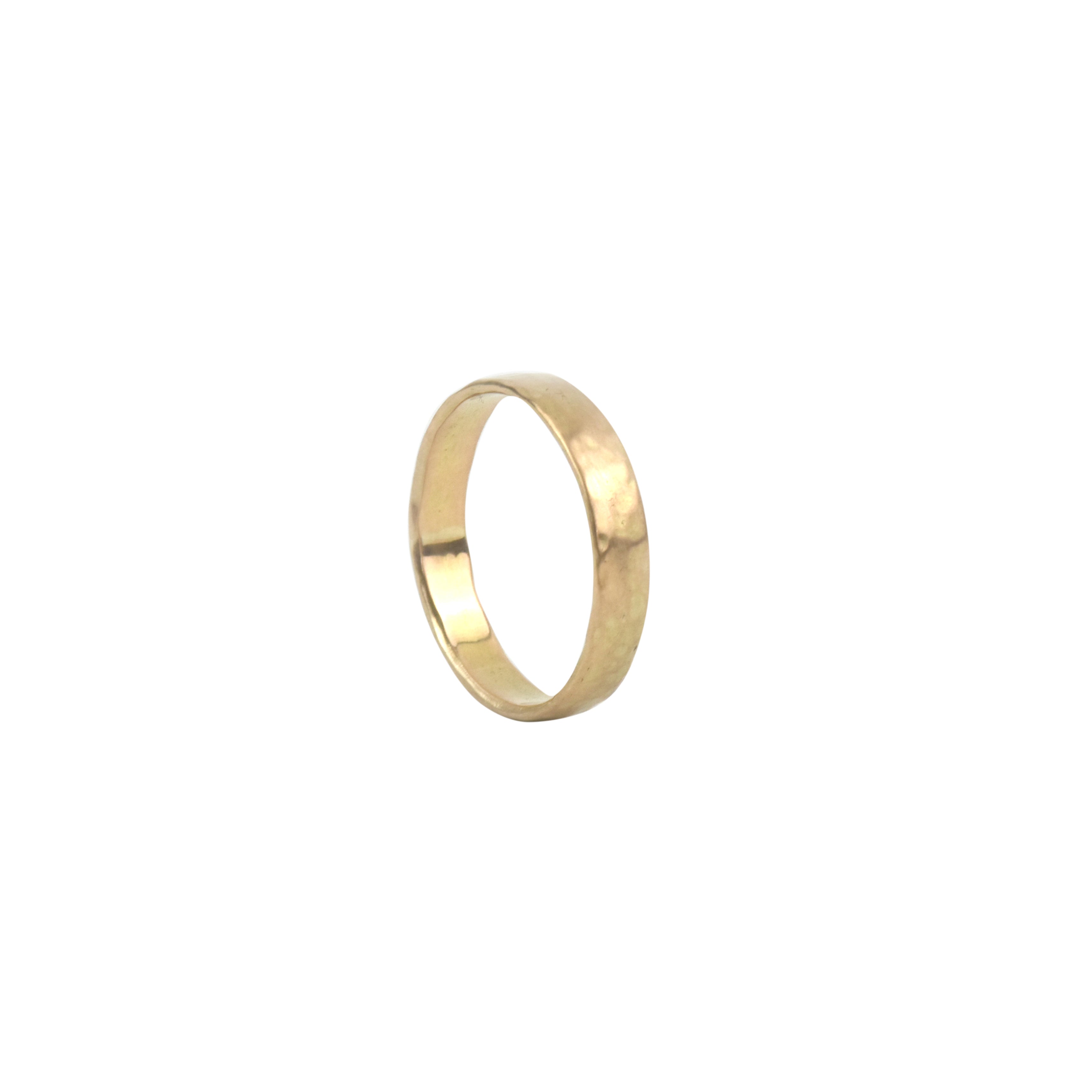 Aliança Martelada Ouro 18k Personalizada