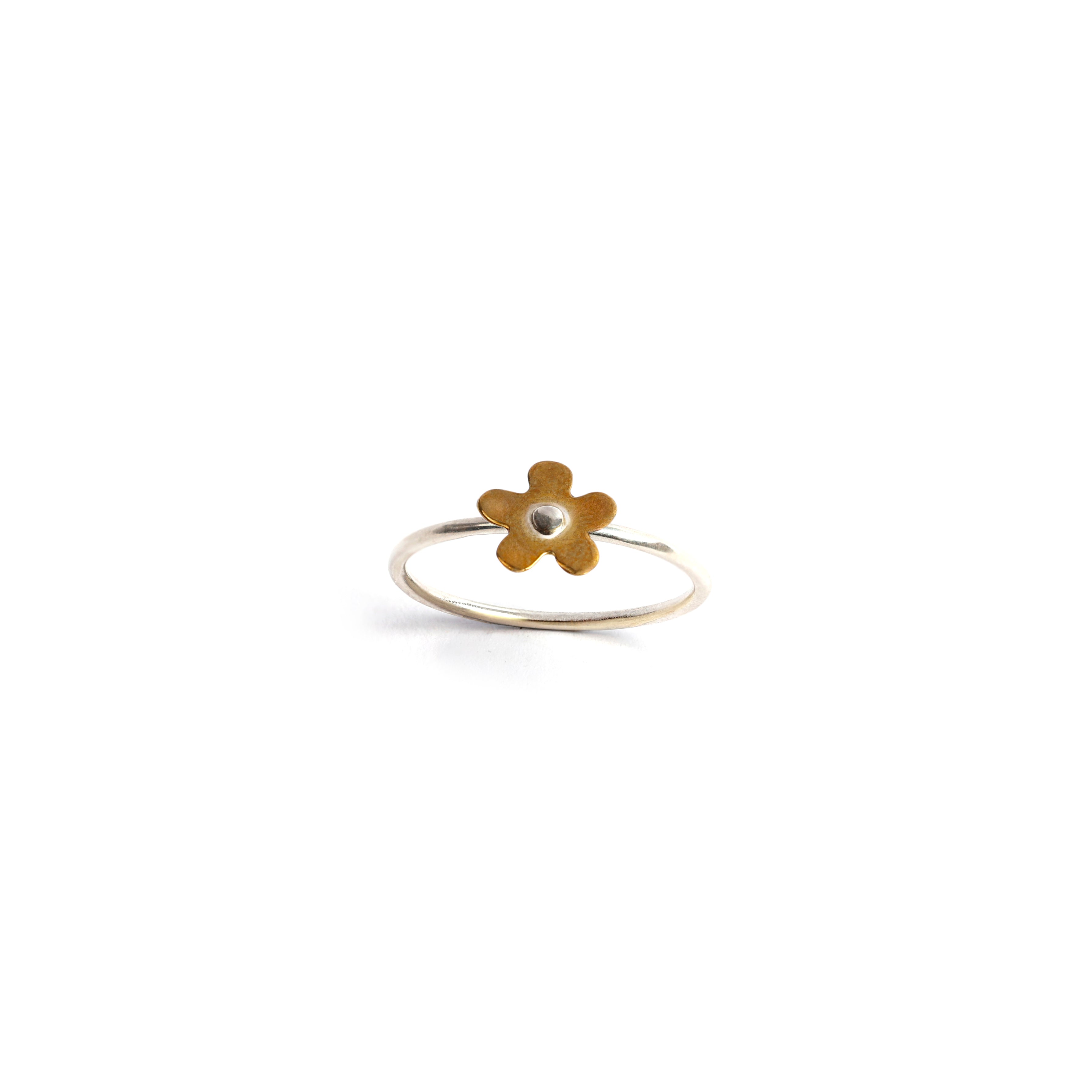 Anel Flor 5 pétalas G