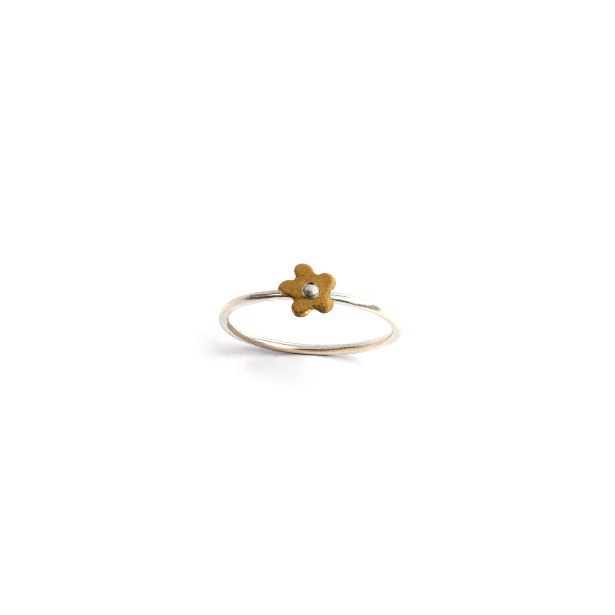 Anel Flor 5 pétalas P