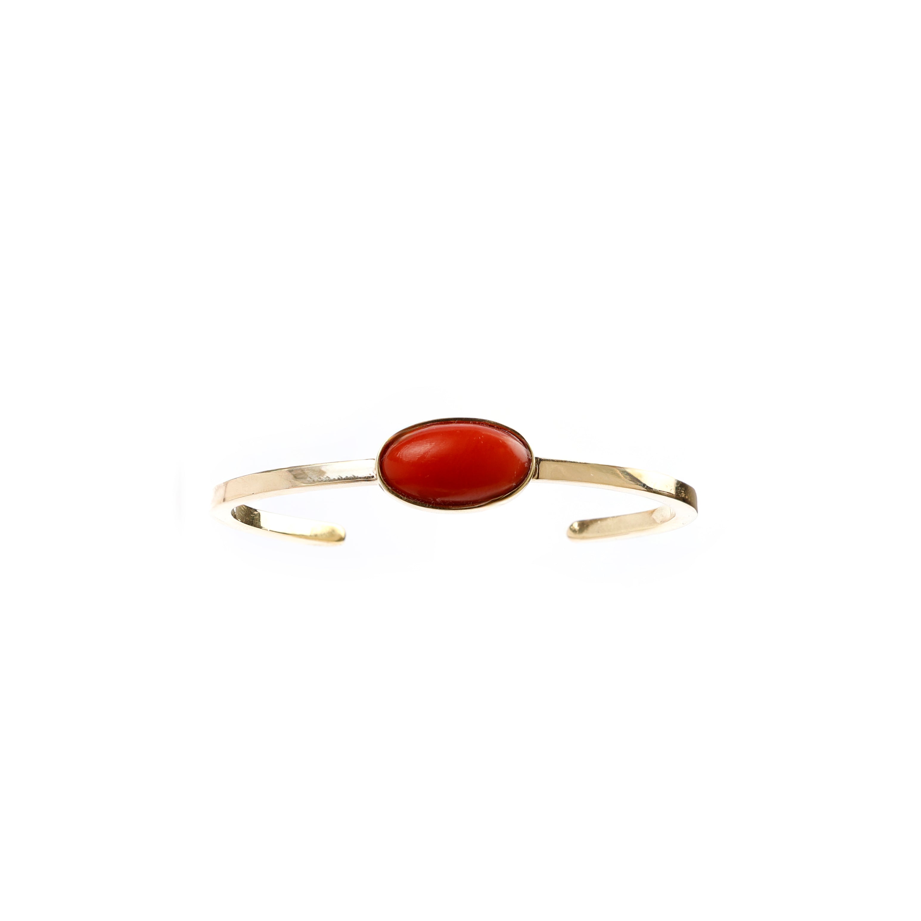 Bracelete Aberto Coral