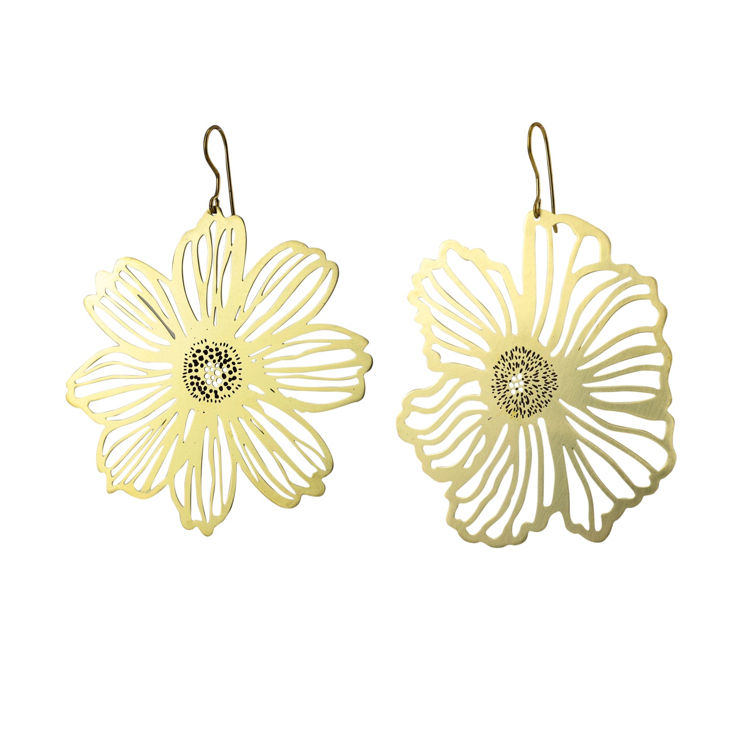 Brinco Flor Vazada G