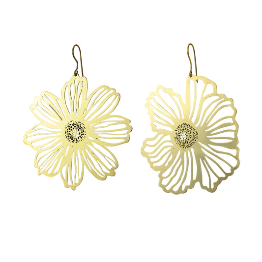 Brinco Flor Vazada G