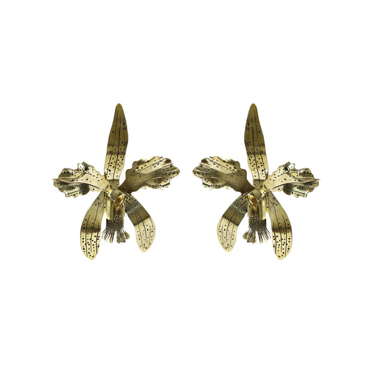 Brinco Orquídea Grande