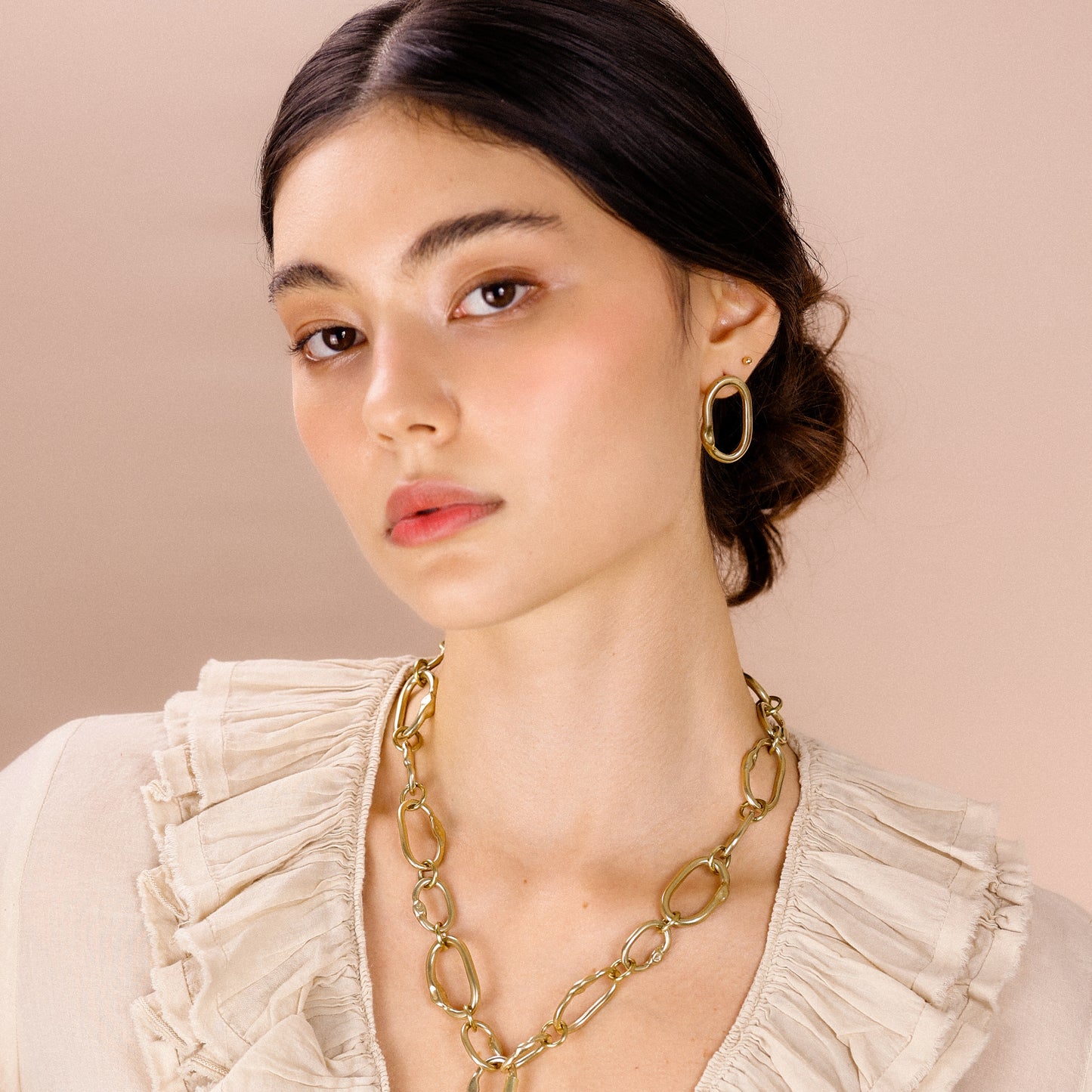 Brinco Elo Único Derretido