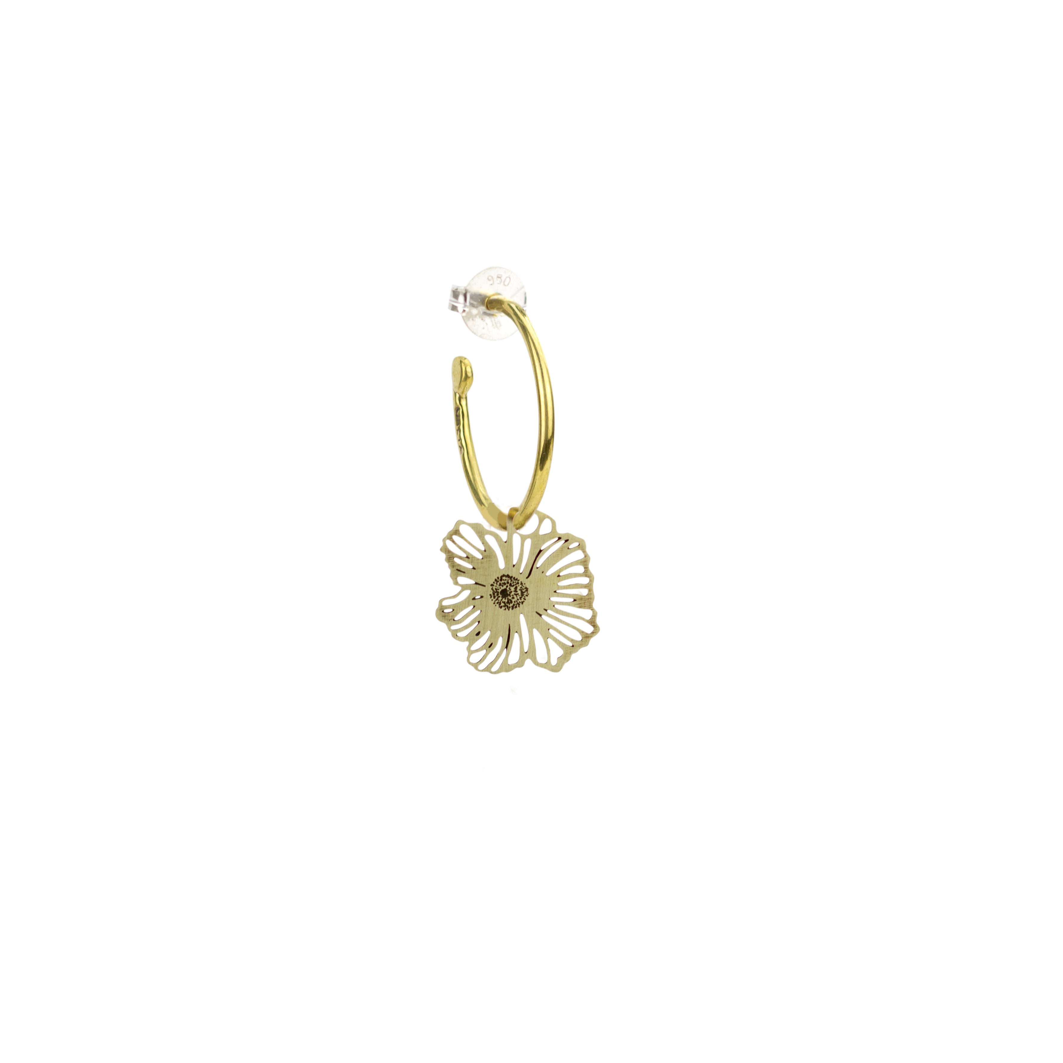 Pingente para argola Flores