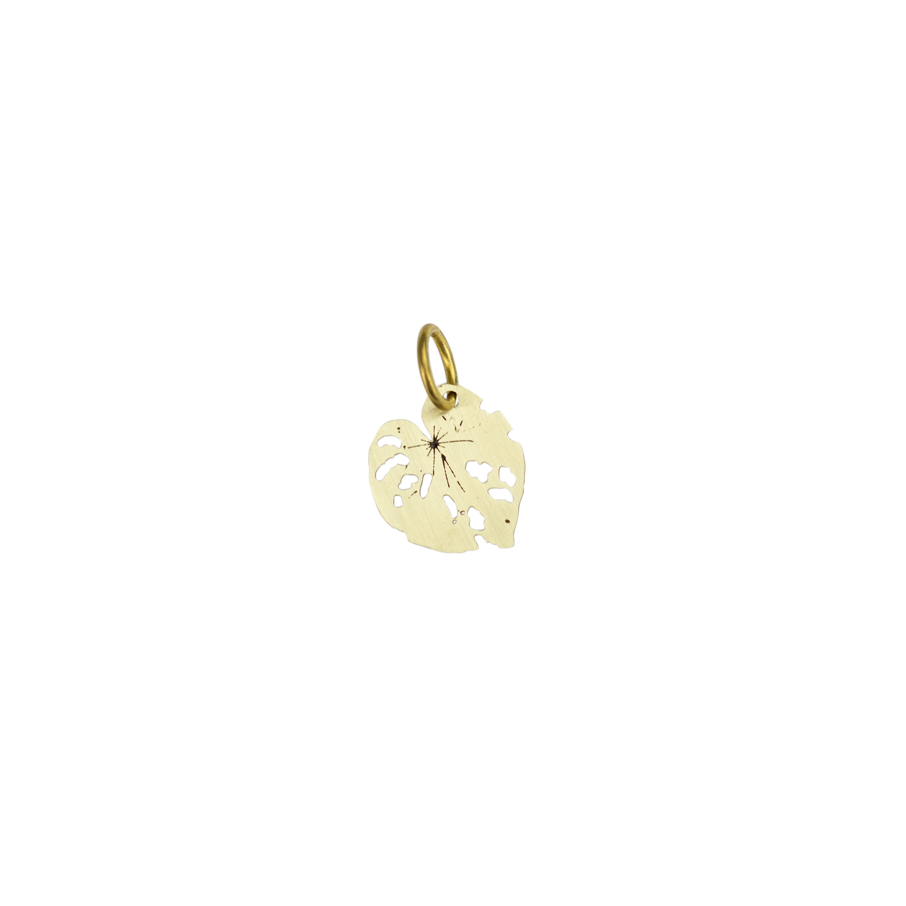Pingente de folha, flor ou inseto para bracelete ou colar