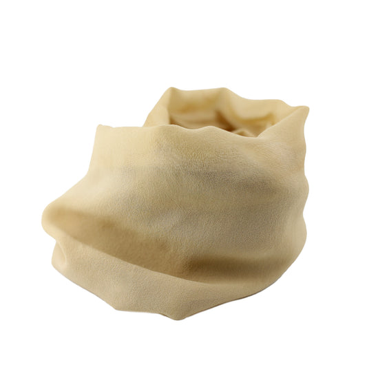Lenço de Seda Creme