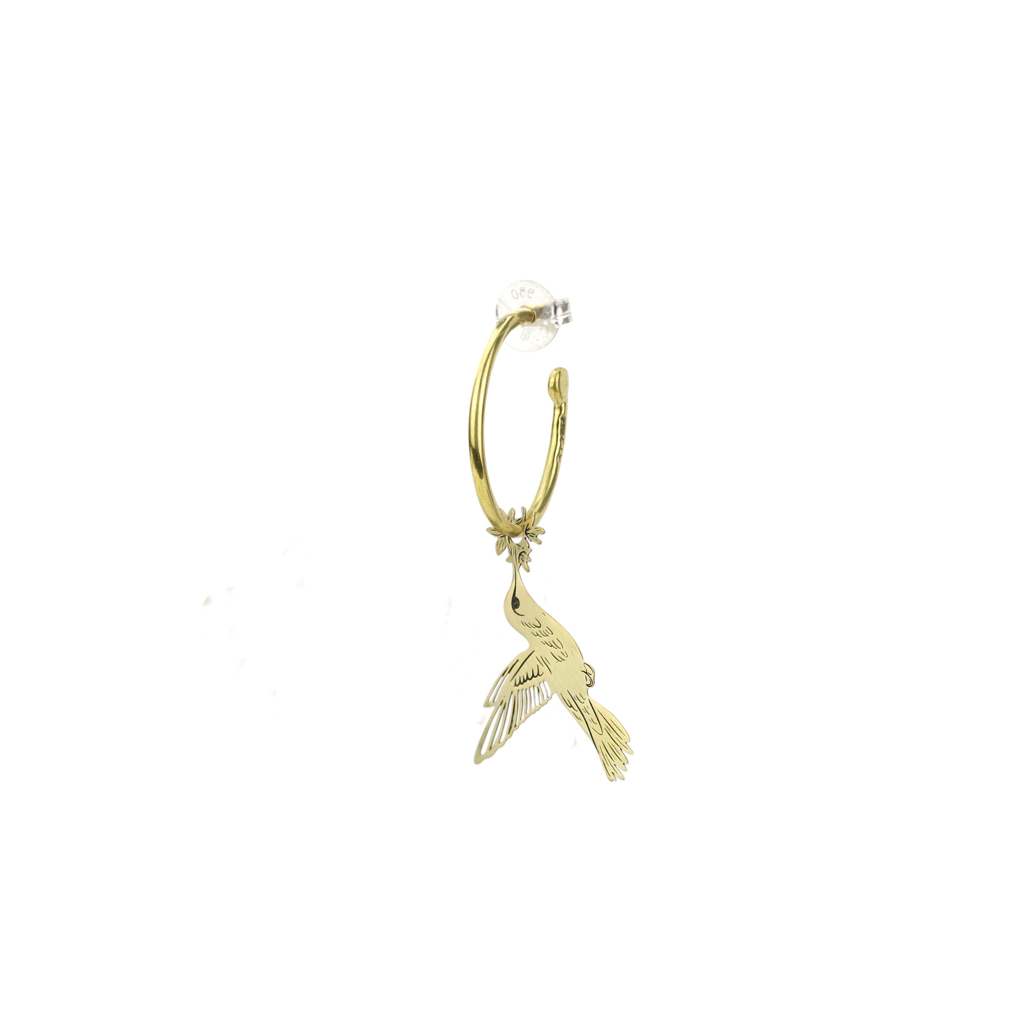 Pingente para Argola Beija Flor