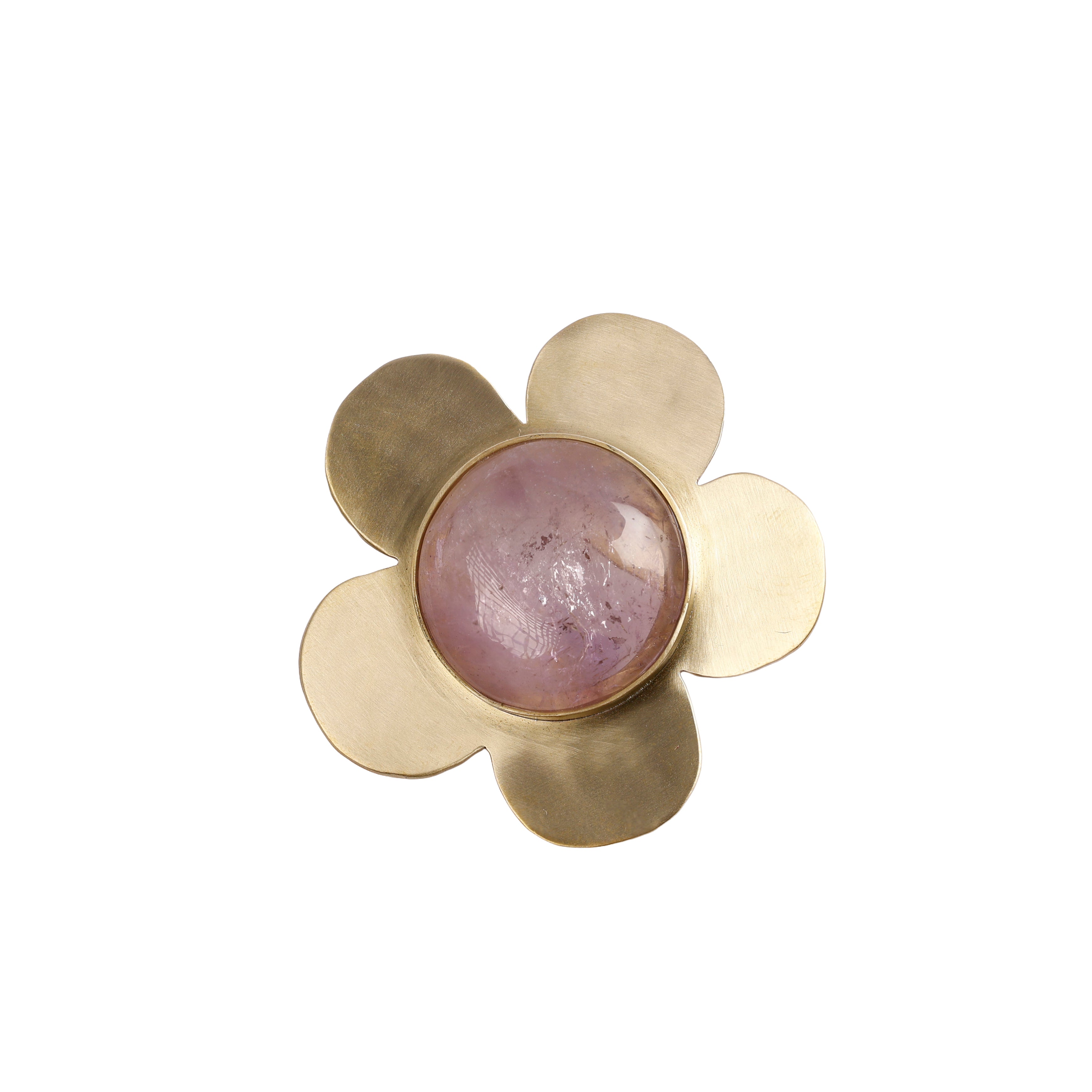 Pingente Flor Ametista Grande