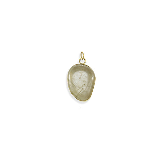 Pingente Quartzo Rutilado Oval