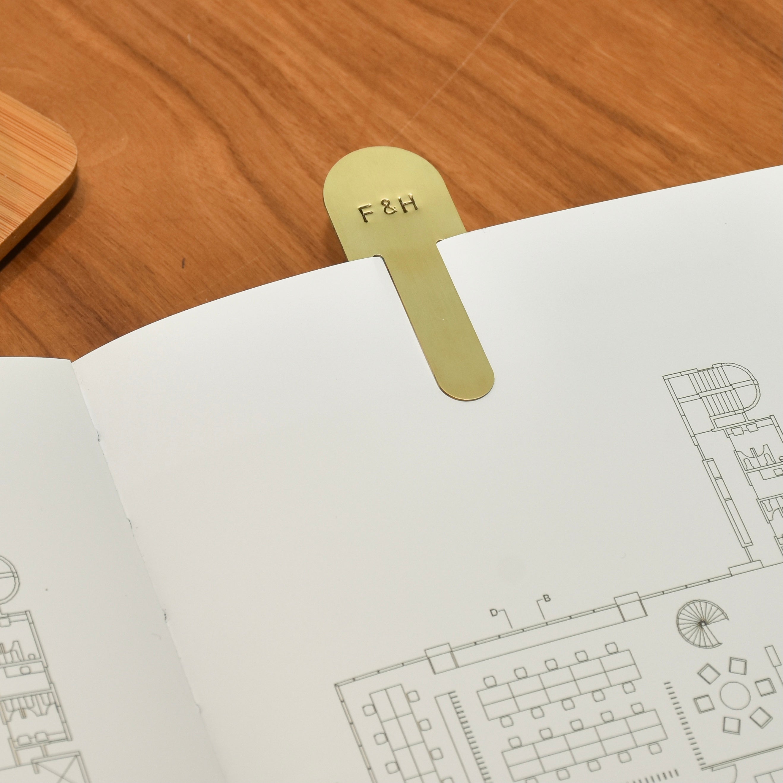 Marcador de livro personalizado
